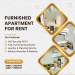 Comfort Furnished 2-Room Studio Apt Rent in Bashundhara R/A